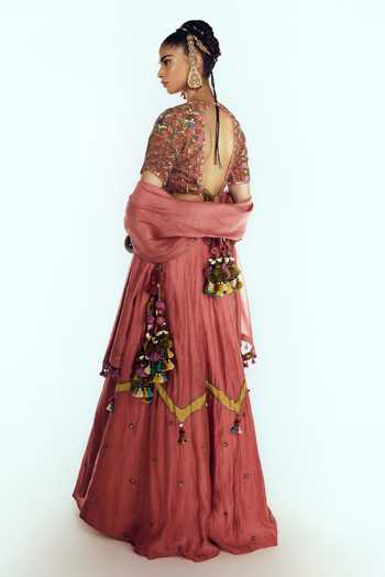 Zariya The Label Embellished Lehenga Set 