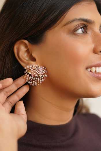 ESME Insignia Crystal Embellished Earrings 