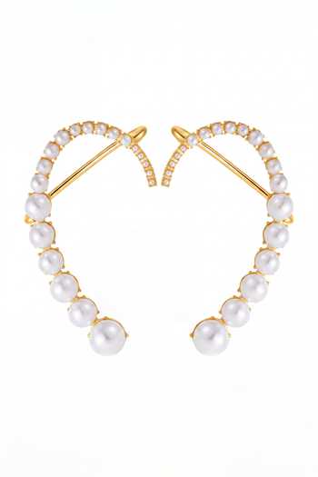 ESME Lumina Pearl Earcuffs 