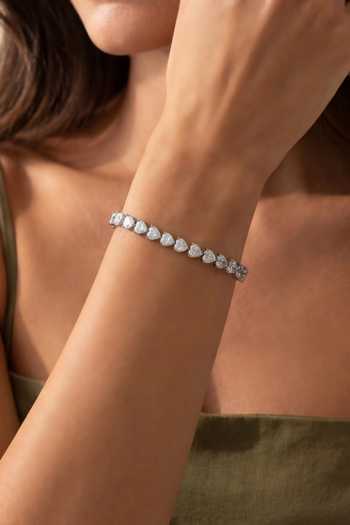 ESME Affinity Heart Cut Crystal Bracelet 
