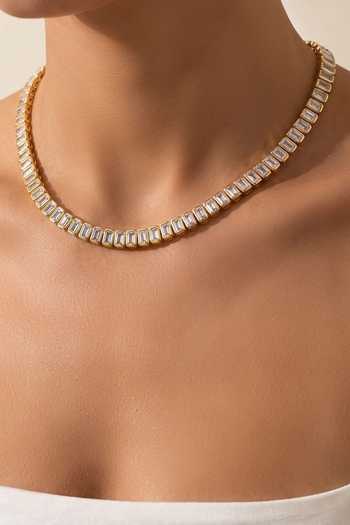ESME Keystone Tennis Necklace 