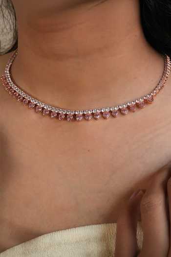 ESME Talisman Crystal Embellished Necklace 