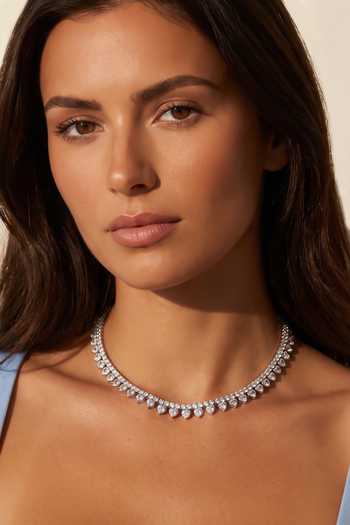 ESME Talisman Crystal Embellished Necklace 