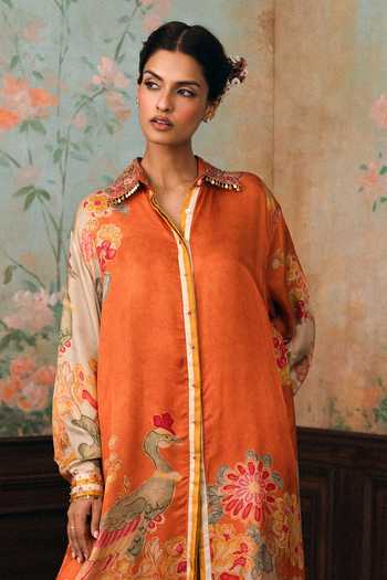 Paulmi And Harsh Meredith Printed Kurta & Palazzo Set 