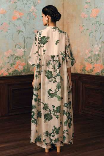 Paulmi And Harsh Noka Floral Print Kurta & Pant Set 