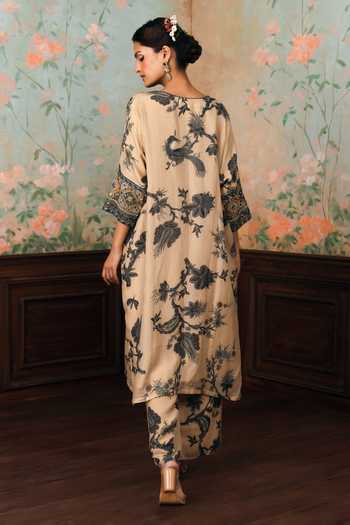 Paulmi And Harsh Dandelion Print Kurta & Pant Set