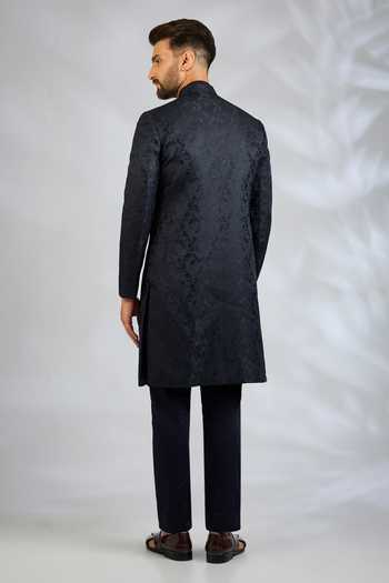 SPRING BREAK Botanical Embroidered Sherwani Set