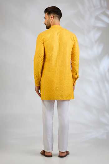 Spring Break Embroidered Kurta Set
