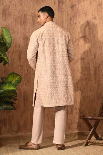 Sulakshna Jasra Chanderi Kurta & Pyjama Set 