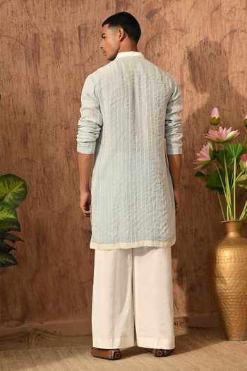 Sulakshna Jasra Organza Kurta & Pyjama Set 