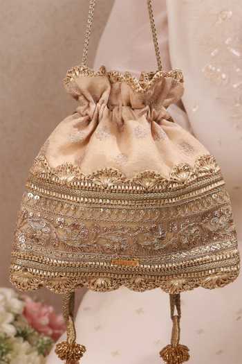 AMYRA Mrida Brocade Woven Potli