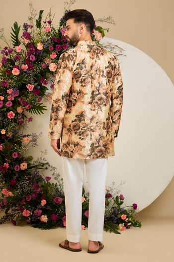 Kasbah Belgravia Botanical Aari Embroidered Kurta