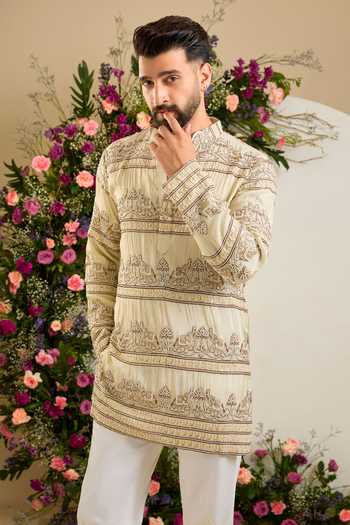 Kasbah Imperial Maharaja Embellished Kurta