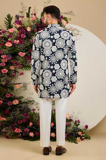Kasbah Floral Dori Embroidered Kurta 