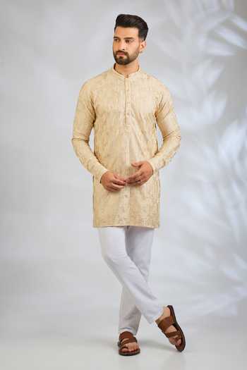 SPRING BREAK Sequin Embroidered Kurta Set 