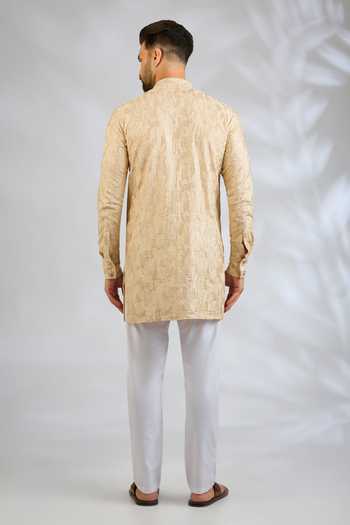 SPRING BREAK Sequin Embroidered Kurta Set 