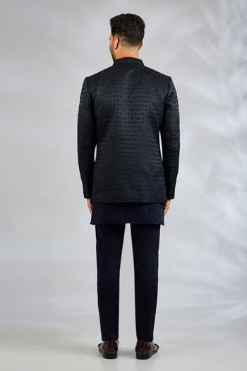 SPRING BREAK Woven Jacket & Kurta Set