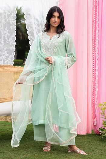 Charu Makkar Jayne Dori Embroidered Kurta Set