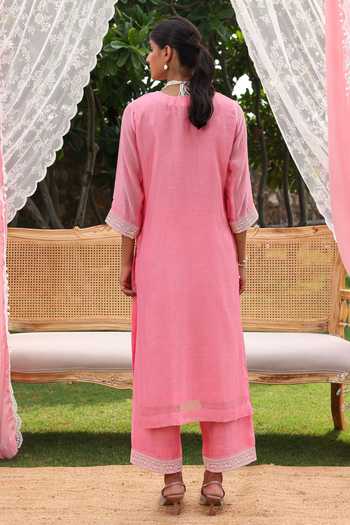 Charu Makkar Sophia Dori Embroidered Kurta Pant Set