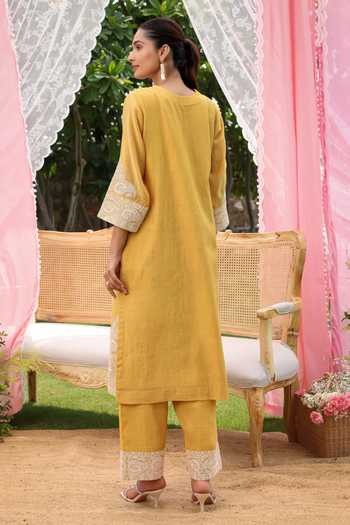 Charu Makkar Aria Dori Embroidered Kurta Set