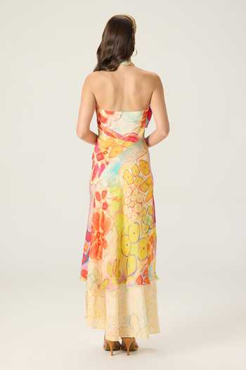 Saaksha & Kinni Bernadette Floral Print Dress 