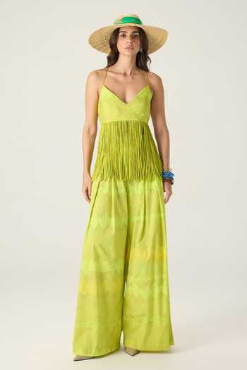 Saaksha & Kinni Saylor Leheriya Print Palazzo 