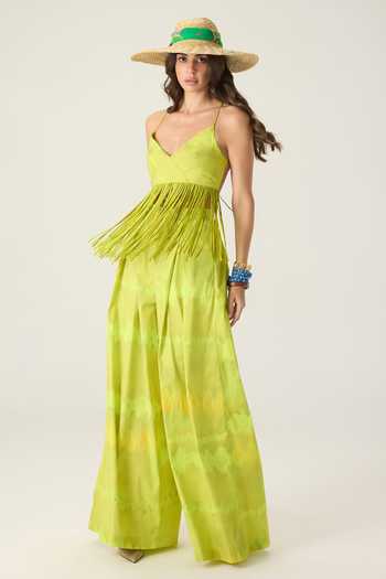 Saaksha & Kinni Saylor Leheriya Print Palazzo 