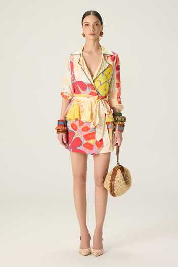 Saaksha & Kinni Cinora Floral Print Skort 