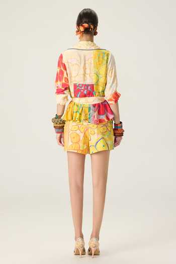 Saaksha & Kinni Cinora Floral Print Skort 