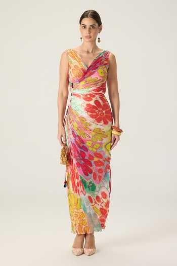 Saaksha & Kinni Anya Floral Print Dress