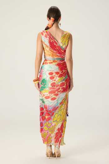 Saaksha & Kinni Anya Floral Print Dress