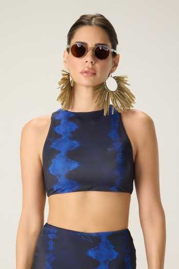 Saaksha & Kinni Jules Printed Crop Top