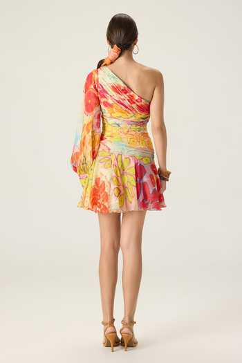 Saaksha & Kinni Juliana Floral Print Dress