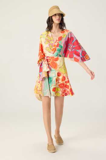 Saaksha & Kinni Selia Floral Print Dress