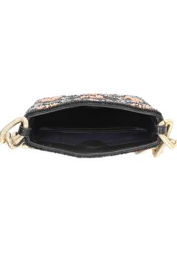 The Leather Garden_Black Dawn Beaded Leather Handbag _Online_at_Aza_Fashions