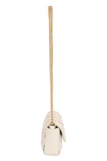 The Leather Garden_Ivory Echo Beaded Leather Bag _Online_at_Aza_Fashions