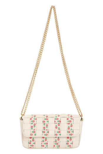 The Leather Garden Echo Beaded Leather Bag 