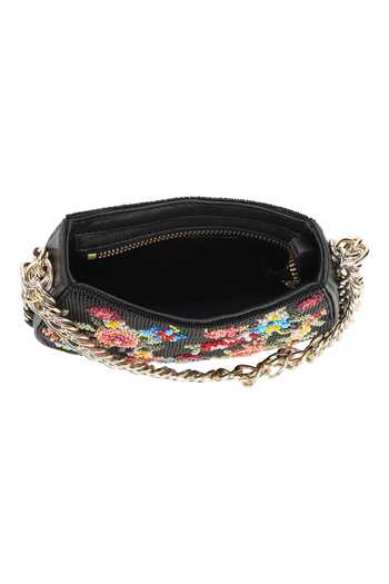 Buy_The Leather Garden_Black Willow Beaded Embroidered Bag _Online_at_Aza_Fashions