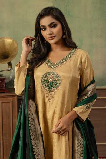 Ronak's Couture Zardozi Embroidered Anarkali Set 