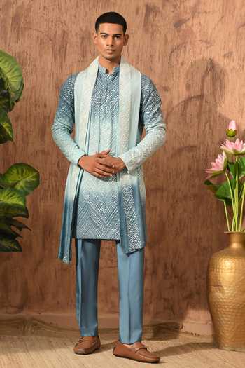 Sulakshna Jasra Patra Work Kurta & Pyjama Set 