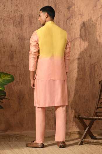 Sulakshna Jasra Ombre Nehru Jacket Set 