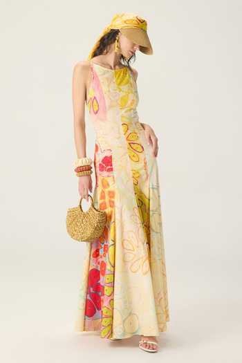 Saaksha & Kinni Samantha Floral Print Dress 