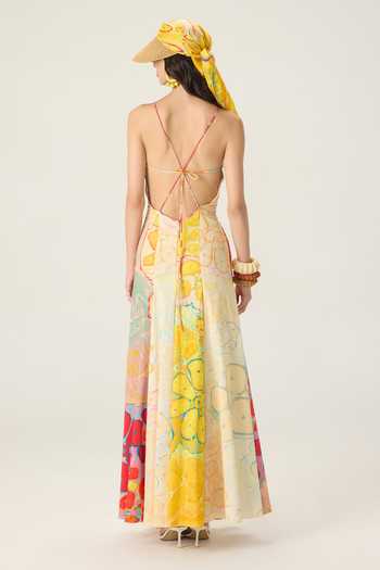 Saaksha & Kinni Samantha Floral Print Dress 