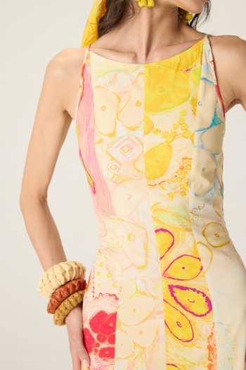 Buy Saaksha & Kinni Multi Color Cotton High Neck Samantha Floral Print Dress Online at Aza Fashions Buy_Saaksha & Kinni_Multi Color Cotton High Neck Samantha Floral Print Dress _Online_at_Aza_Fashions