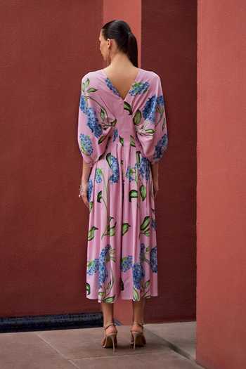 House Of Fett Flower Pop Print Jumpsuit 
