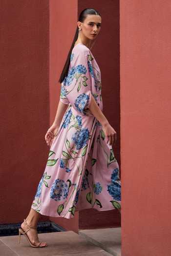 Buy House Of Fett Multi Color Viscose V-neck Flower Pop Print Jumpsuit Online at Aza Fashions Buy_House Of Fett_Multi Color Viscose V-neck Flower Pop Print Jumpsuit _Online_at_Aza_Fashions