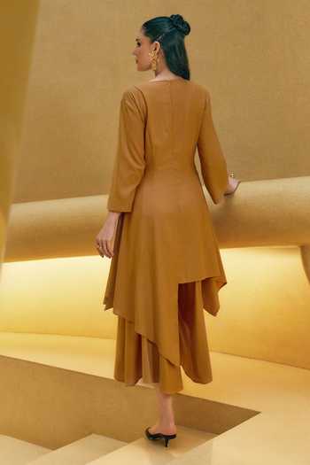 House Of Fett Buttery Caramel Tunic & Pant Co-ord Set