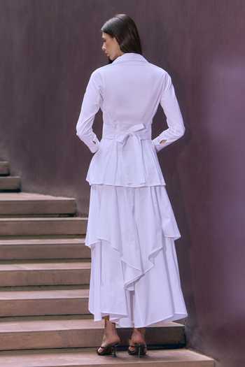 House Of Fett Lychee Embroidered Top & Trouser Set