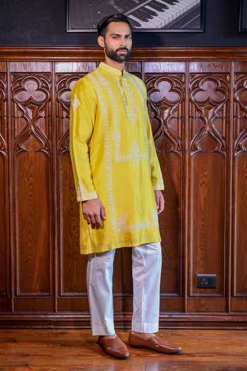 Jorah Men Embroidered Kurta Set 