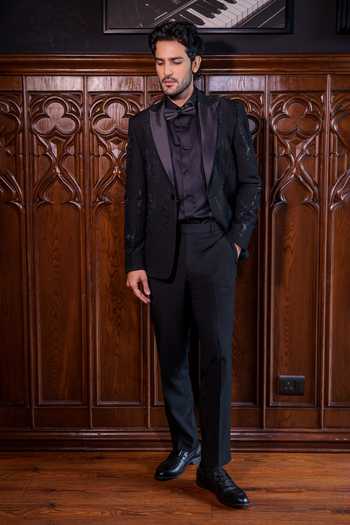 Jorah Men Embroidered Blazer Set 